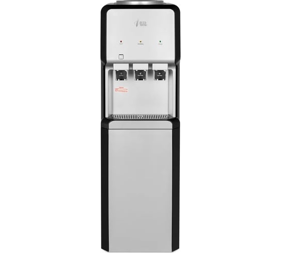 Напольный кулер ECOTRONIC V33-LCE silver-black электронное охлаждение 12554