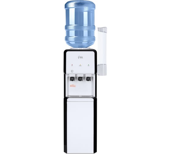 Напольный кулер ECOTRONIC V33-LCE white-black электронное охлаждение 12555
