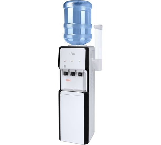 Напольный кулер ECOTRONIC V33-LCE white-black электронное охлаждение 12555