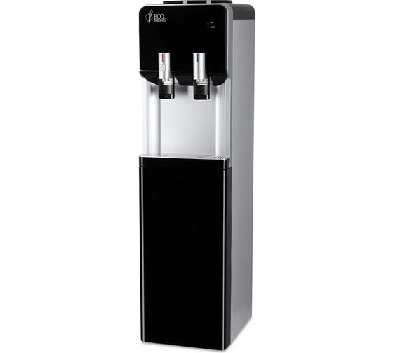 Напольный кулер ECOTRONIC M40-LF black-silver с холодильником 11608