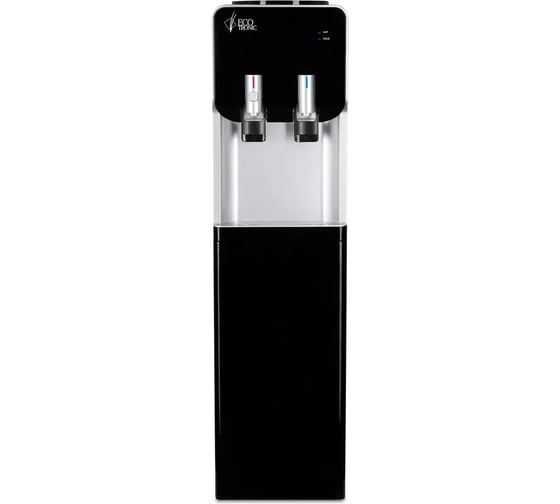 Напольный кулер ECOTRONIC M40-LF black-silver с холодильником 11608