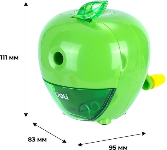 Механическая точилка DELI e0659 abs пластик, 111x83x95 мм 1793338