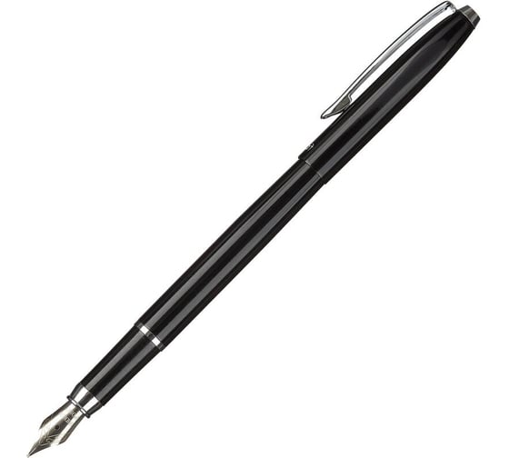 Перьевая ручка Legraf amiens 0.5 мм, синяя, серебристый/черный корпус jt 1788212