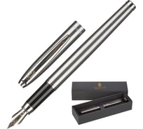 Перьевая ручка Legraf amiens 0.5 мм, синяя, серебристый/серый корпус jt 1788214