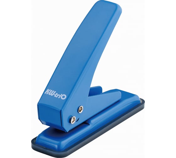 Дырокол KW-Trio 09190BLUE 20 листов, металл, синий, 1 отверстие 1956010
