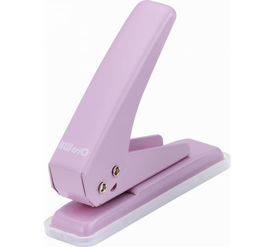 Дырокол KW-Trio 09190PURPLE 20 листов, металл, сиреневый, 1 отверстие 1956011