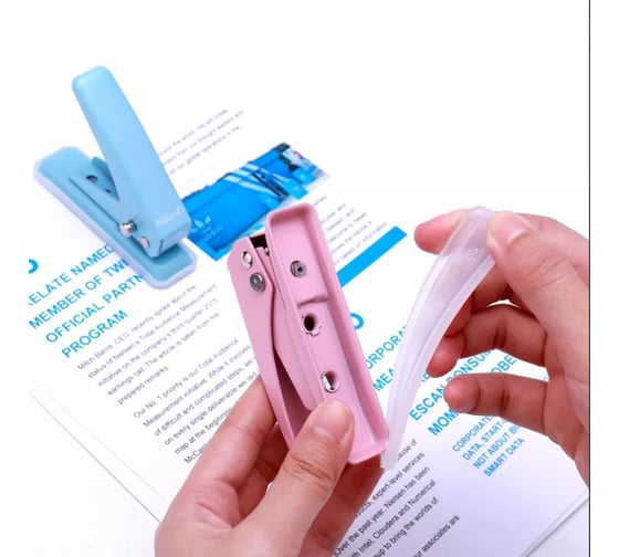 Дырокол KW-Trio 09190PINK 20 листов, металл, розовый, 1 отверстие 1956004