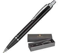 Автоматическая шариковая ручка Legraf rouan 0.5 мм, синя, серебряный/черный корпус im 1789514