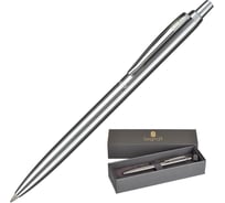 Автоматическая шариковая ручка Legraf le mans синие чернила, серебристый корпус 1788188