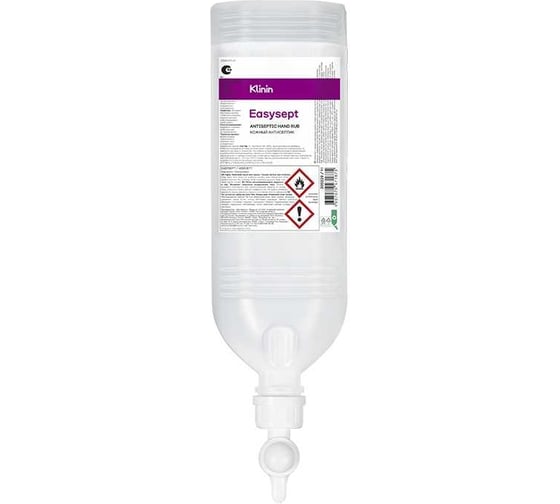 Антисептик для рук Klinin EASYSEPT DP 1 л, на основе изопропанола, в виде геля, арт. 205229 21169 1