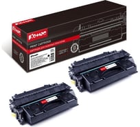 Лазерный картридж Комус 05x ce505xd черный, повышенной емкости, для hp lj (2 шт./уп.) 856070