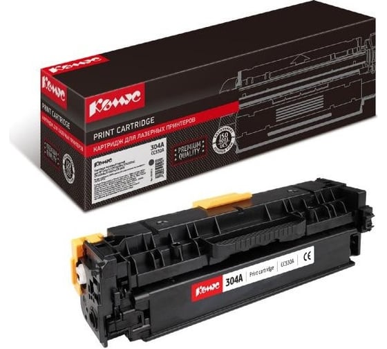 Лазерный картридж Комус 304a cc530a черный, для hp laserjet cp2025 855815