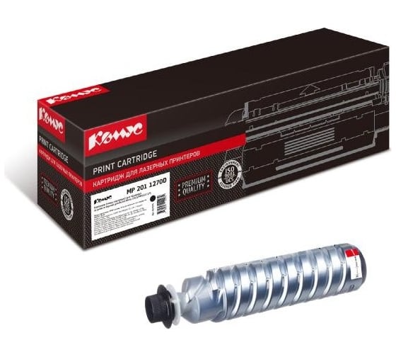 Лазерный картридж Комус 1270d черный, для ricoh mp161/161l/161ln 855976