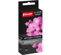 Струйный картридж Комус cli451bk (6523b001) черный, для canon mg5440 865529
