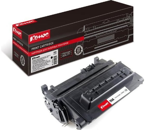 Лазерный картридж Комус ce390a черный, для hp enterprise 600/m601/m602 855924 1