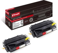 Лазерный картридж Комус 80x cf280xf черный, повышенной емкости, для hp lj (2 шт./уп.) 856086