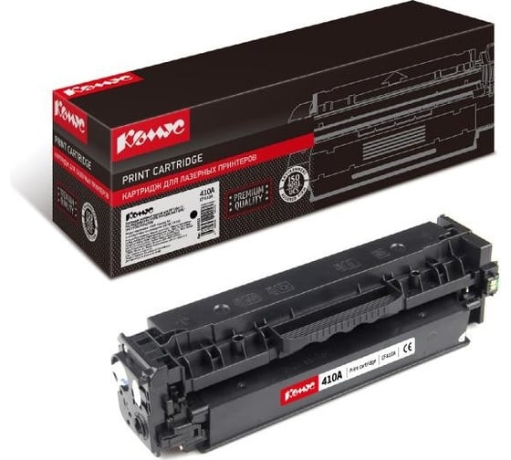 Лазерный картридж Комус cf410a черный, для hp color lj m477fnw 855953