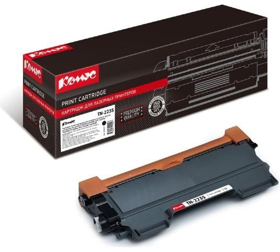 Лазерный картридж Комус tn2235 черный, для brother hl2240/2250 855997 1