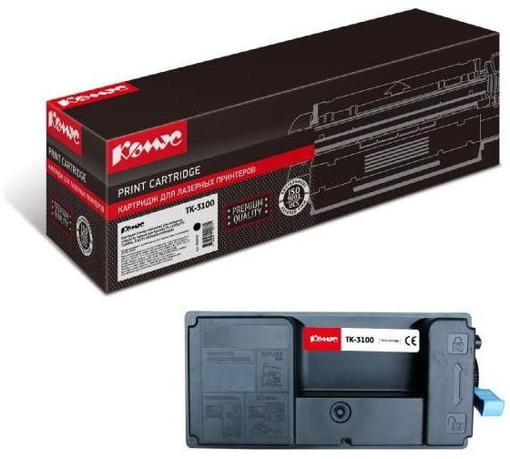 Лазерный картридж Комус tk3100 черный, для kyocera fs2100d/2100dn 856033 1
