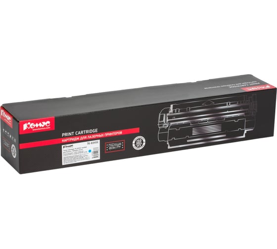 Тонер-картридж Комус tk8345c голубой для kyocera 2552ci 1575761