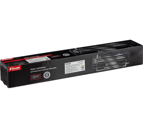 Тонер-картридж Комус cexv49 желтый для canon iradv c33xx 1575748 1