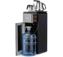 Кулер AEL LK--51a с чайным столиком Тиабар black/silver 00368