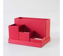 Органайзер для канцелярии Cartonnage красный OK.35.1.P