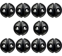 Опечатывающее устройство под нить ТПК Технологии Контроля пластик, цвет: черный, 10 шт. 24250