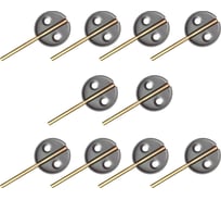 Опечатывающее устройство с откидным штоком ТПК Технологии Контроля пластик, цвет: серый, 10 шт. 24254