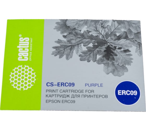 Матричный картридж Cactus CS-ERC09 пурпурный, для epson erc09 690243