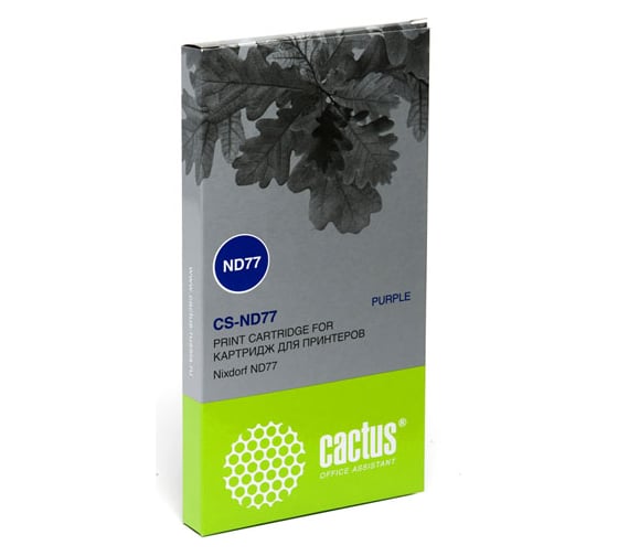 Матричный картридж Cactus CS-ND77 пурпурный, 3000000 страниц, для nixdorf nd77 690252