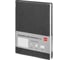 Ежедневник DELI simple недатированный, А5, 136 листов, джинс cn145-black 1740411 2