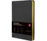 Ежедневник DELI elegant недатированный, А5, 136 листов, золотой срез cn143-black 1740406 2