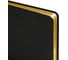 Ежедневник DELI elegant недатированный, А5, 136 листов, золотой срез cn143-black 1740406 9