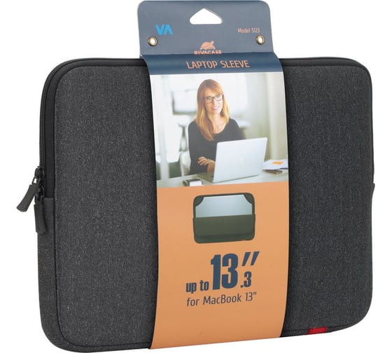 Чехол для ноутбука 13.3" RIVACASE 5123 Dark grey