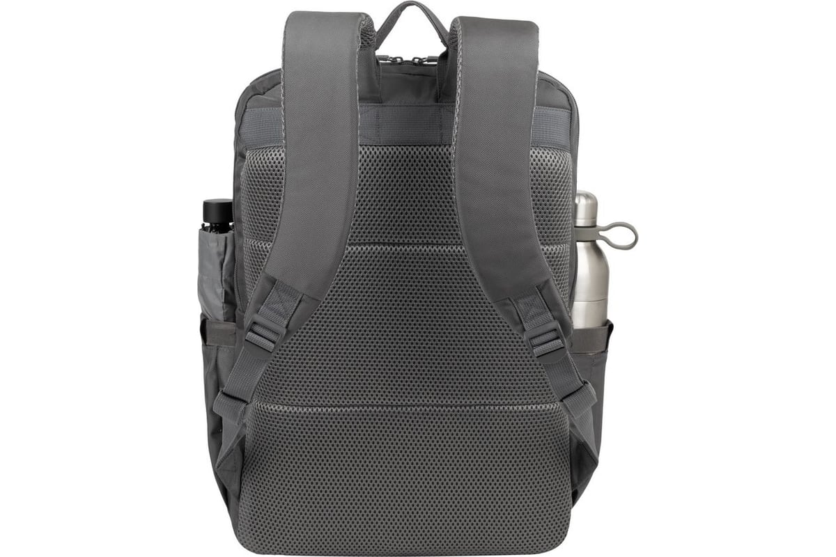 RIVACASE 8267 grey Full Size Laptop backpack 17.3 6