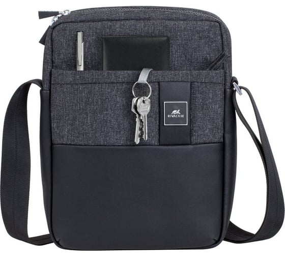 Сумка через плечо для планшета 11" RIVACASE 8811 black melange
