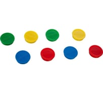 Магнитный держатель Attache мощный, 30 мм, 8 шт./упаковка, ассорти 1722245