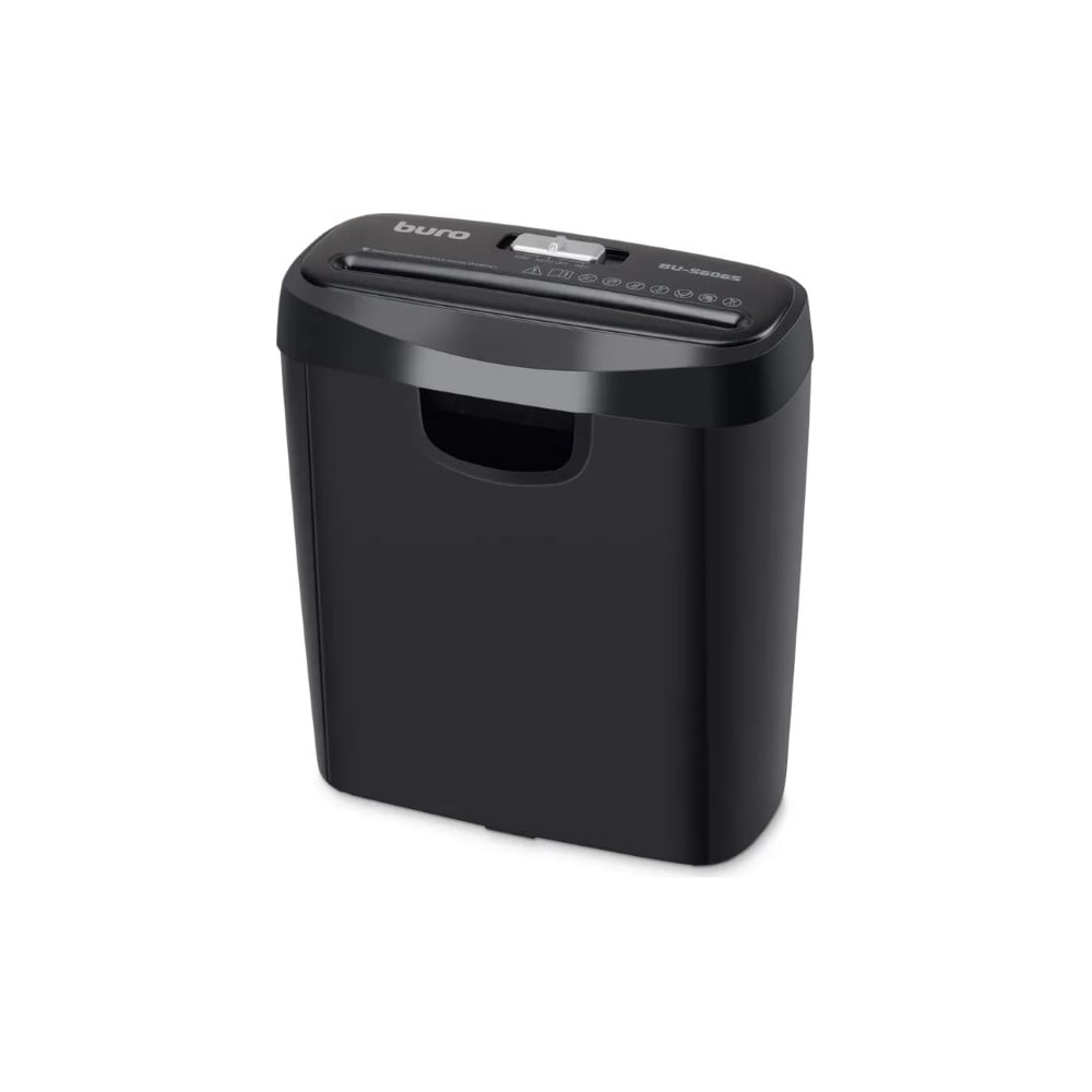 Шредер BURO Home BU-S606S черный уровень секретности Р-2 ленты, 6 ...