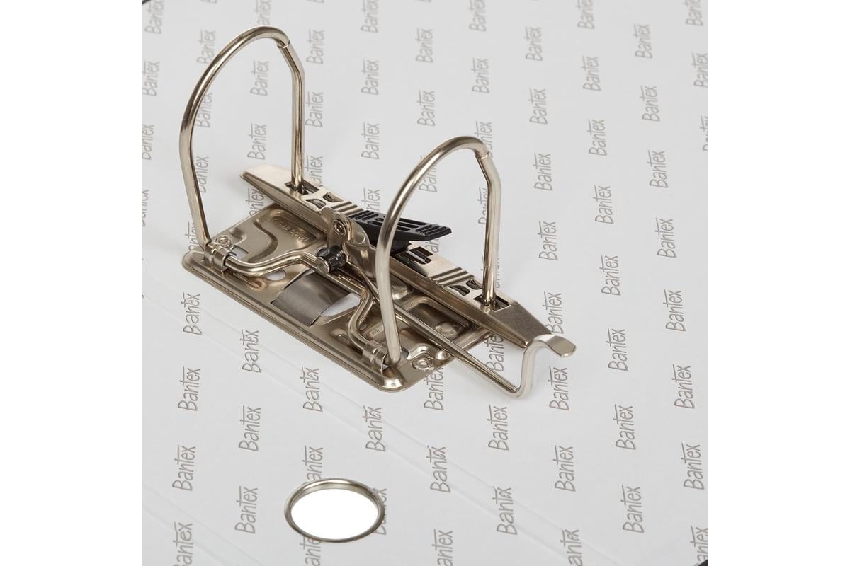 Папка-регистратор Attache Selection мрамор 70 мм, синий, карман на ...