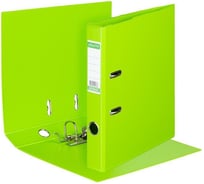 Папка-регистратор Attache Selection strong line 50 мм, лайм, пбп2, карман на корешке 118113
