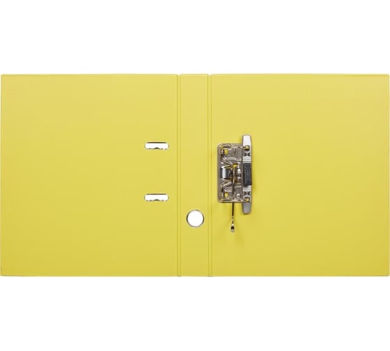 Папка-регистратор Attache Selection strong line 50 мм, желтый, пбп2, карман на корешке 4923