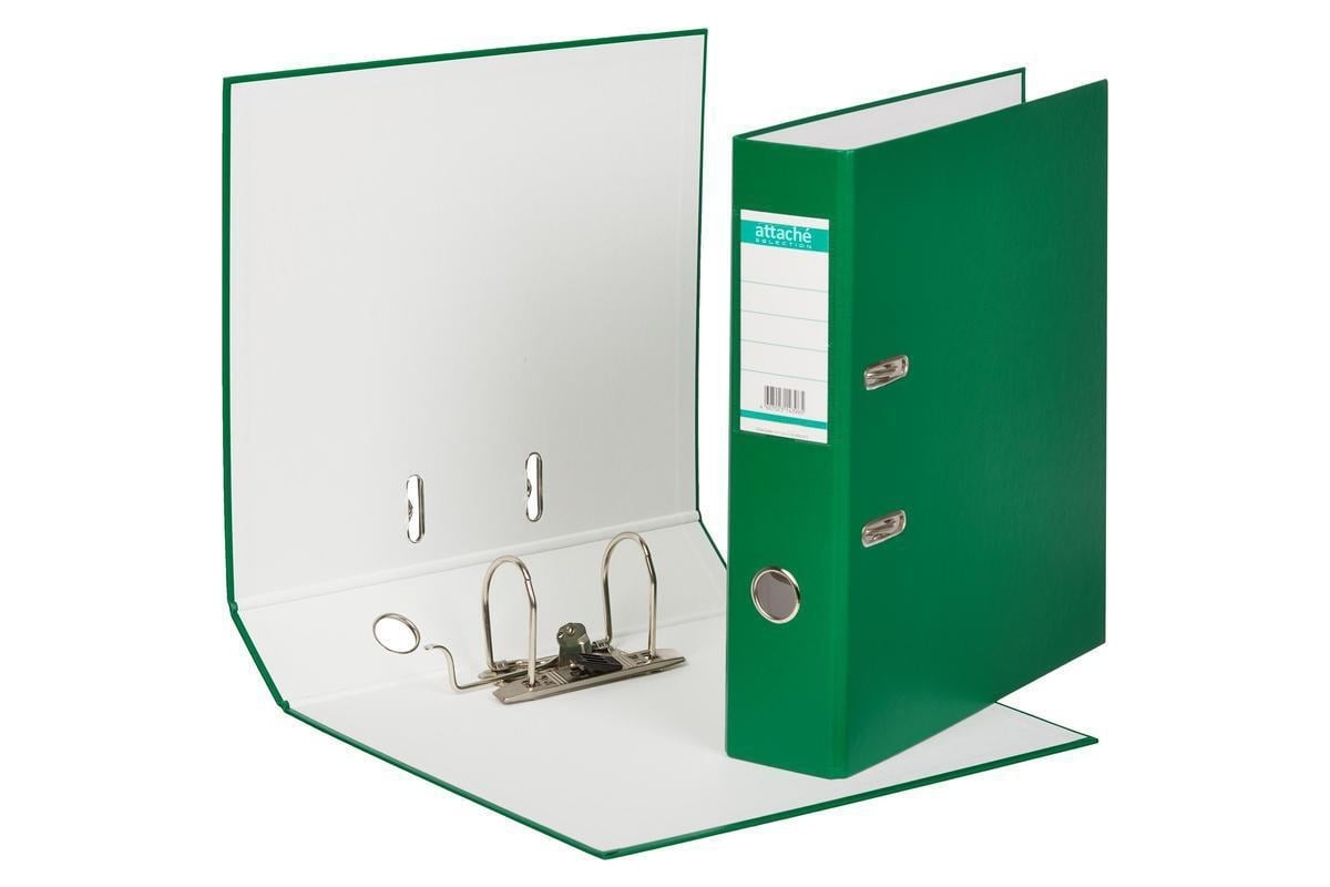 Папка-регистратор Attache Selection economy 70 мм, зеленый, пбп1 ...