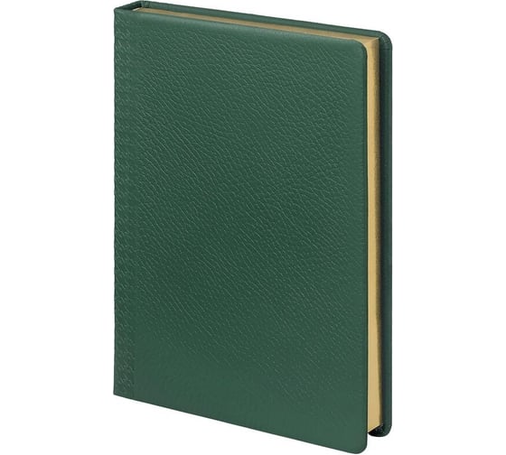 Недатированный ежедневник Attache Selection scotland а5, 160 л., зеленый, натуральная кожа 1784263