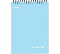 Блокнот Attache акварель гребень картон А5 60 листов голубой 1561987