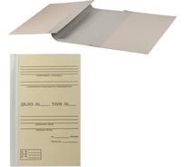 Папка архивная для переплета ОФИСМАГ А4 310x215 мм, 100 мм, без клапанов, переплетный картон/бумвинил 126519