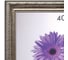 Рамка ОФИСМАГ премиум 40x50 см, пластик, багет 33 мм, Dorothy, серебро 0023-16-3330 390734 2