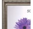 Рамка ОФИСМАГ премиум 50x70 см, пластик, багет 33 мм, Dorothy, серебро 0023-50-3330 390735 2