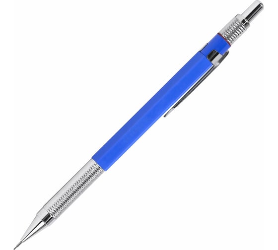 Механический карандаш BRAUBERG 0.5 мм + грифели, Hb, 24 шт., Metallic-x 05, металлические детали 181965