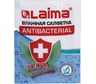 Салфетка влажная антибактериальная в индивидуальной упаковке саше LAIMA, Wet Wipe, 13x17 см, 60 шт., 114493